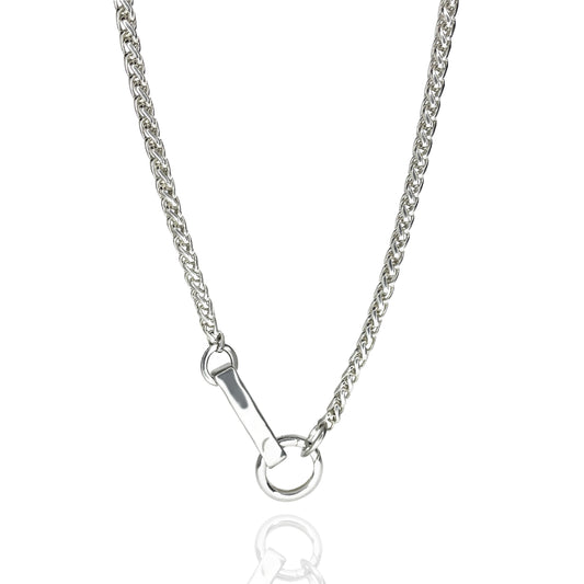 925 LIQUID SILVER BAR NECKLACE